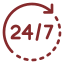 24/7 Support